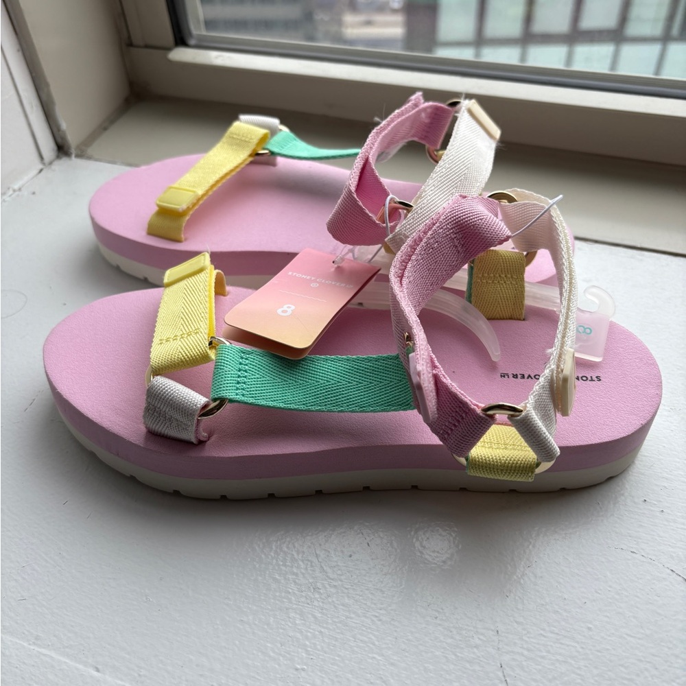 NWT Stoney Clover Lane x Target Sandals Womens Size 8